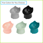 New cat bowl with long ears and high feet bowl with cat and dog neck protection 