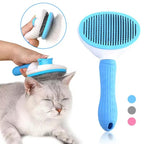 Self-Cleaning Pet Grooming Brush – photo 2