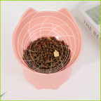 New cat bowl with long ears and high feet bowl with cat and dog neck protection 