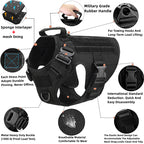 Heavy-Duty Tactical Dog Harness with Handle