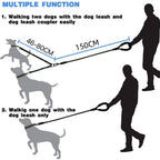 Tangle-Free Dual Dog Leash with 360° Swivel – photo 7